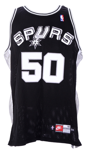 1998-99 David Robinson San Antonio Spurs Game Worn Road Jersey (MEARS LOA)