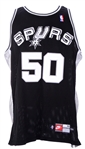 1998-99 David Robinson San Antonio Spurs Game Worn Road Jersey (MEARS LOA)