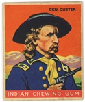 1933 General Custer Indian Gum Goudey R73 Trading Card