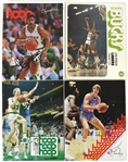 1973-90 Basketball Signed Program Collection - Lot of 5 w/ Dave Cowens, KC Jones & More (JSA)