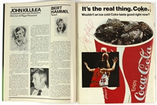 1973-90 Basketball Signed Program Collection - Lot of 5 w/ Dave Cowens, KC Jones & More (JSA)