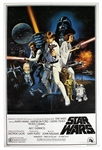 1977 Star Wars Original Style C Movie Poster George Lucas Harrison Ford 26" x 40" 