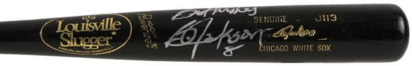 1991-93 Bo Jackson Chicago White Sox Signed Louisville Slugger Professional Model Game Used Bat (MEARS LOA/JSA)
