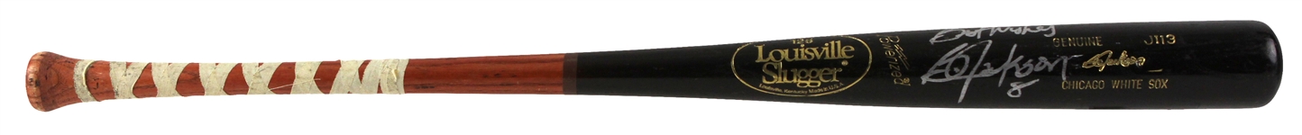 1991-93 Bo Jackson Chicago White Sox Signed Louisville Slugger Professional Model Game Used Bat (MEARS LOA/JSA)