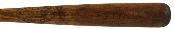 1961-64 Lewandowski Minor Leagues H&B Louisville Slugger Professional Model Game Used Bat (MEARS LOA)