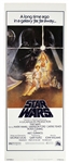 1977 Star Wars Original Movie Poster 14" x 36" 