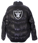 2008 circa Oakland Raiders Game Worn Sideline Jacket (MEARS LOA/Team COA)