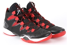 2014 Ray Allen Miami Heat Signed Game Worn Air Jordan Sneakers (MEARS LOA/JSA)