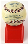1984 Los Angeles Summer Olympics Games of XXIII Olympiad Baseball w/ Original Box & Display