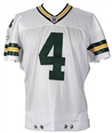 2003 (November 2) Brett Favre Green Bay Packers Signed Road Jersey (MEARS LOA/JSA/Favre Letter )