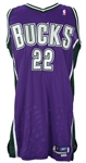 2003-04 Michael Redd Milwaukee Bucks Signed Game Worn Road Jersey (MEARS LOS/JSA)
