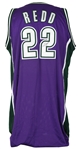 2003-04 Michael Redd Milwaukee Bucks Signed Game Worn Road Jersey (MEARS LOS/JSA)