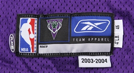 2003-04 Michael Redd Milwaukee Bucks Signed Game Worn Road Jersey (MEARS LOS/JSA)