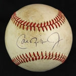 1982 Cal Ripken Baltimore Orioles Signed OAL MacPhail Game Used Baseball (MEARS LOA/JSA) AL Rookie of the Year Season