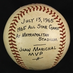 1965 (July 13) Pete Rose Cincinnati Reds Signed OAL Cronin Metropolitan Stadium All Star Game Used Baseball (MEARS LOA/JSA) Rose's 1st All Star Game