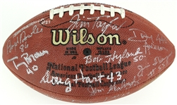 1990s Green Bay Packers Multi Signed ONFL Tagliabue Football w/ 37 Signatures Including Bart Starr, Ray Nitschke & More (JSA)