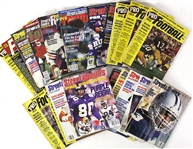 1964-2003 Street & Smith Pro Football Yearbook Collection - Lot of 20