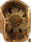 1930's Rawlings Game Worn Football Helmet w/ 8 Strap Suspension System (MEARS LOA)