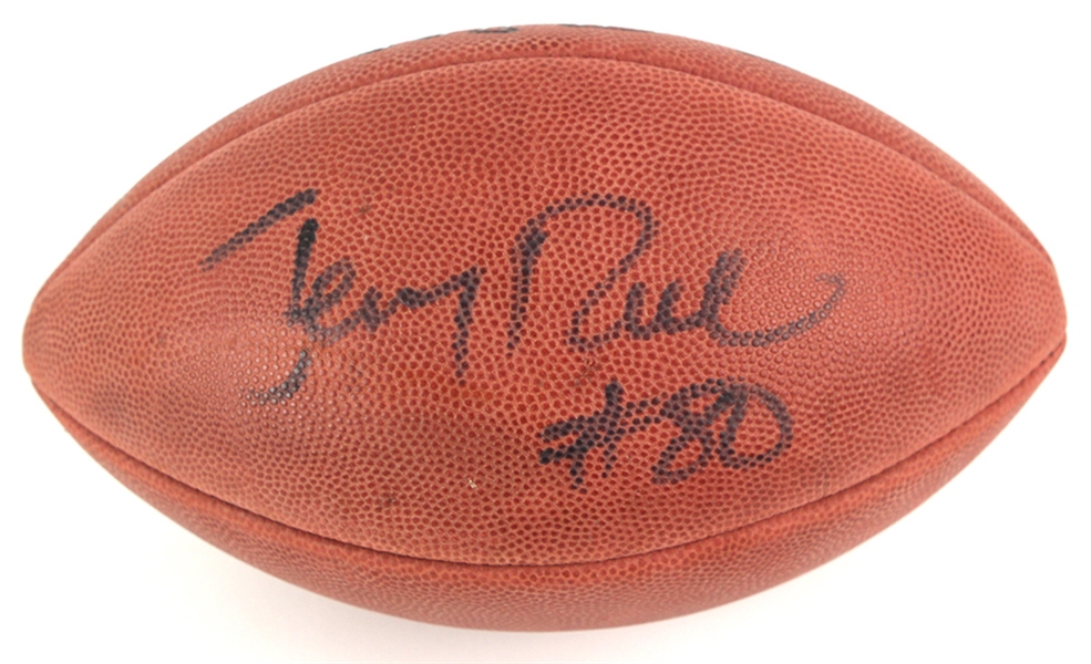 1990s Jerry Rice San Francisco 49ers Signed ONFL Tagliabue Football (JSA)