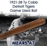 1921-28 Ty Cobb Tigers/Athletics H&B Louisivlle Slugger Professional Model Game Used Bat (MEARS A7)