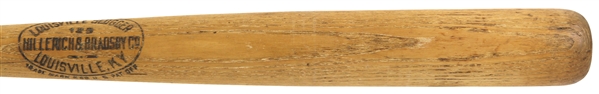 1923 Thomas Conway Kinsport Indians H&B Louisville Slugger Professional Model Game Used Bat (MEARS LOA) Sidewritten