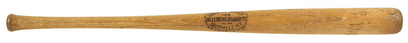 1923 Thomas Conway Kinsport Indians H&B Louisville Slugger Professional Model Game Used Bat (MEARS LOA) Sidewritten