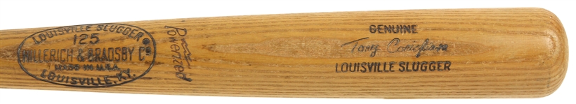 1965-67 Tony Conigliaro Boston Red Sox H&B Louisville Slugger Professional Model Game Used Bat (MEARS LOA)