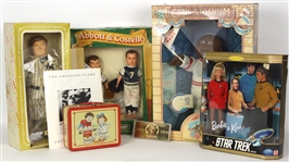 1950's-2000' Baseball Memorabilia Collection - Lot of 36 w/ Babe Ruth Effanbee's Doll, Baseballs, Tickets & More 