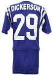 1987-89 Eric Dickerson Indianapolis Colts Home Jersey (MEARS LOA)