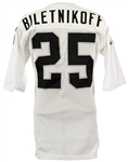 1978-80 Fred Biletnikoff Oakland Raiders Road Jersey (MEARS LOA)