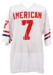 1986-87 John Elway Denver Broncos AFC Pro Bowl Jersey (MEARS LOA)