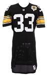 1992 Merrill Hoge Pittsburgh Steelers Home Jersey w/ 60 Seasons Patch (MEARS LOA)