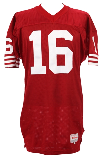 1990 Joe Montana San Francisco 49ers Home Jersey (MEARS LOA)