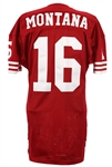 1990 Joe Montana San Francisco 49ers Home Jersey (MEARS LOA)