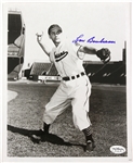 1946-49 Lou Boudreau Cleveland Indians Signed 8" x 10" Photo *JSA*