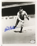 1936-38 Bob Feller Cleveland Indians Signed 8" x 10" Photo *JSA*