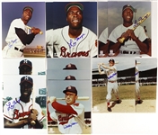 1940s-80s Baseball Signed 8" x 10" Photos - Lot of 116 w/ Johnny Mize, Hoyt Wilhelm, Del Crandall & More (JSA)