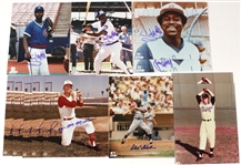 1940's-80's Baseball Signed 8 x 10 Photos - Lot of 116 w/ Johnny Mize, Hoyt Wilhelm, Del Crandall & More (JSA)