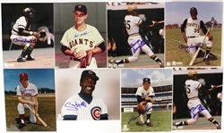 1940's-80's Baseball Signed 8 x 10 Photos - Lot of 116 w/ Johnny Mize, Hoyt Wilhelm, Del Crandall & More (JSA)