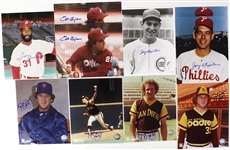 1940's-80's Baseball Signed 8 x 10 Photos - Lot of 116 w/ Johnny Mize, Hoyt Wilhelm, Del Crandall & More (JSA)