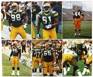 1950s-90s Green Bay Packers Signed 8" x 10" Photos - Lot of 11 w/ Gary Knafelc, Johnny Holland, Aaron Taylor & More (JSA)