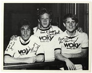 1970s Ron Howard Henry Winkler Donny Most Happy Days Facsimile Signed 8" x 10" Photo