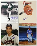 1950's-80's Boston/Milwaukee/Atlanta Braves Signed 8 x 10 Photos - Lot of 20 (JSA)
