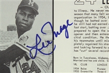 1963 Milwaukee Braves Multi Signed Yearbook w/ 7 Signatures Including Hank Aaron, Eddie Mathews, Warren Spahn & More (JSA)