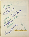 1972 Multi Signed All Star Game Program w/ 12 Signatures Including Roger Maris, Bill Dickey, Robin Roberts & More (JSA)