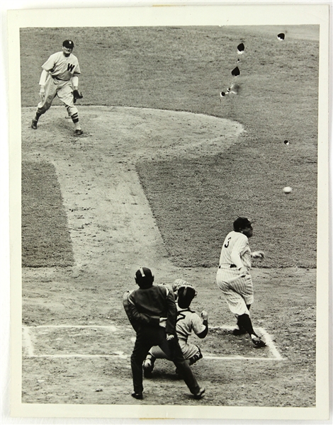 1942 Babe Ruth Walter Johnson Original 6.5" x 8.5" Photography (PSA/DNA Type I)
