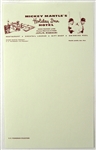 1960s Mickey Mantle New York Yankees Holiday Inn Stationary Sheet