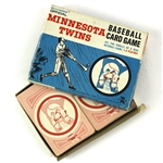 1964 Minnesota Twins Baseball Card Game w/ 36 Game Cards & Instructions in Original Box