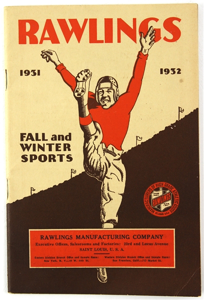 1931-32 Rawlings Fall & Winter Sports Catalog