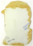 1940's Joe DiMaggio New York Yankees Original 5.5 x 7.75 Die Cut Photograph (PSA/DNA Type I)